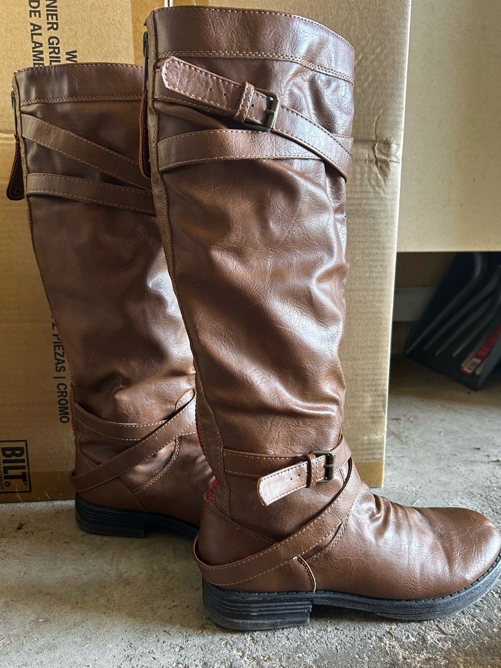 Madden Girl “Zerge” Knee High Boots Size 8.5